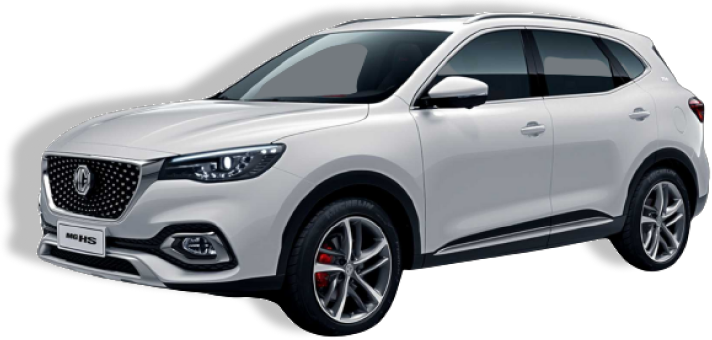 white car mg